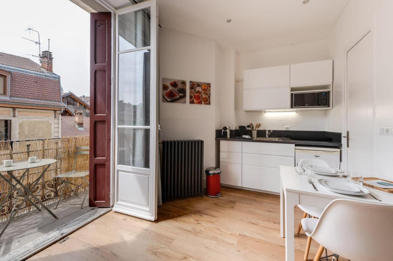 Le Mont Blanc - Charming T1 Ideal For 2 People With Balcony Анси Екстериор снимка