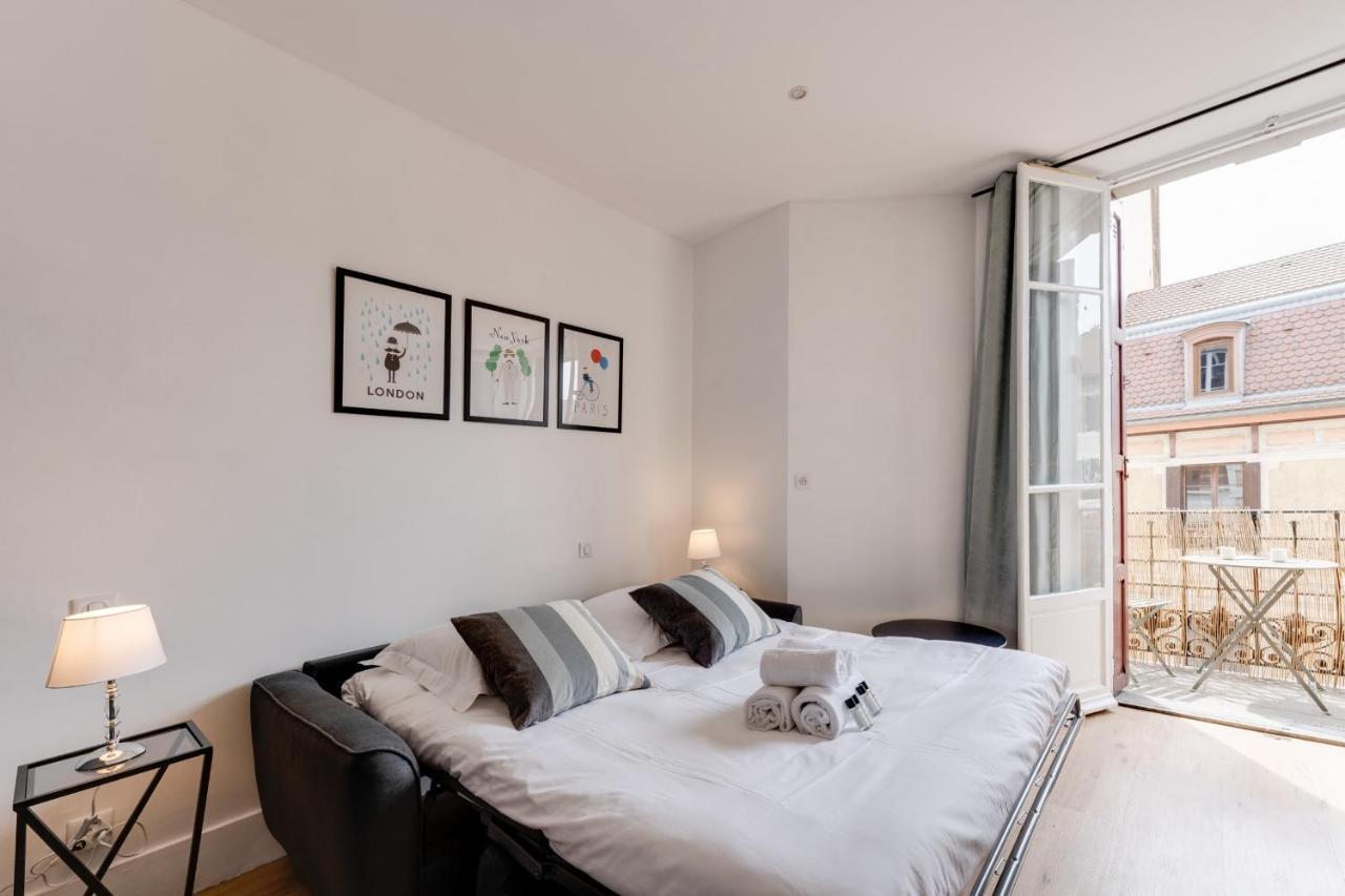 Le Mont Blanc - Charming T1 Ideal For 2 People With Balcony Анси Екстериор снимка