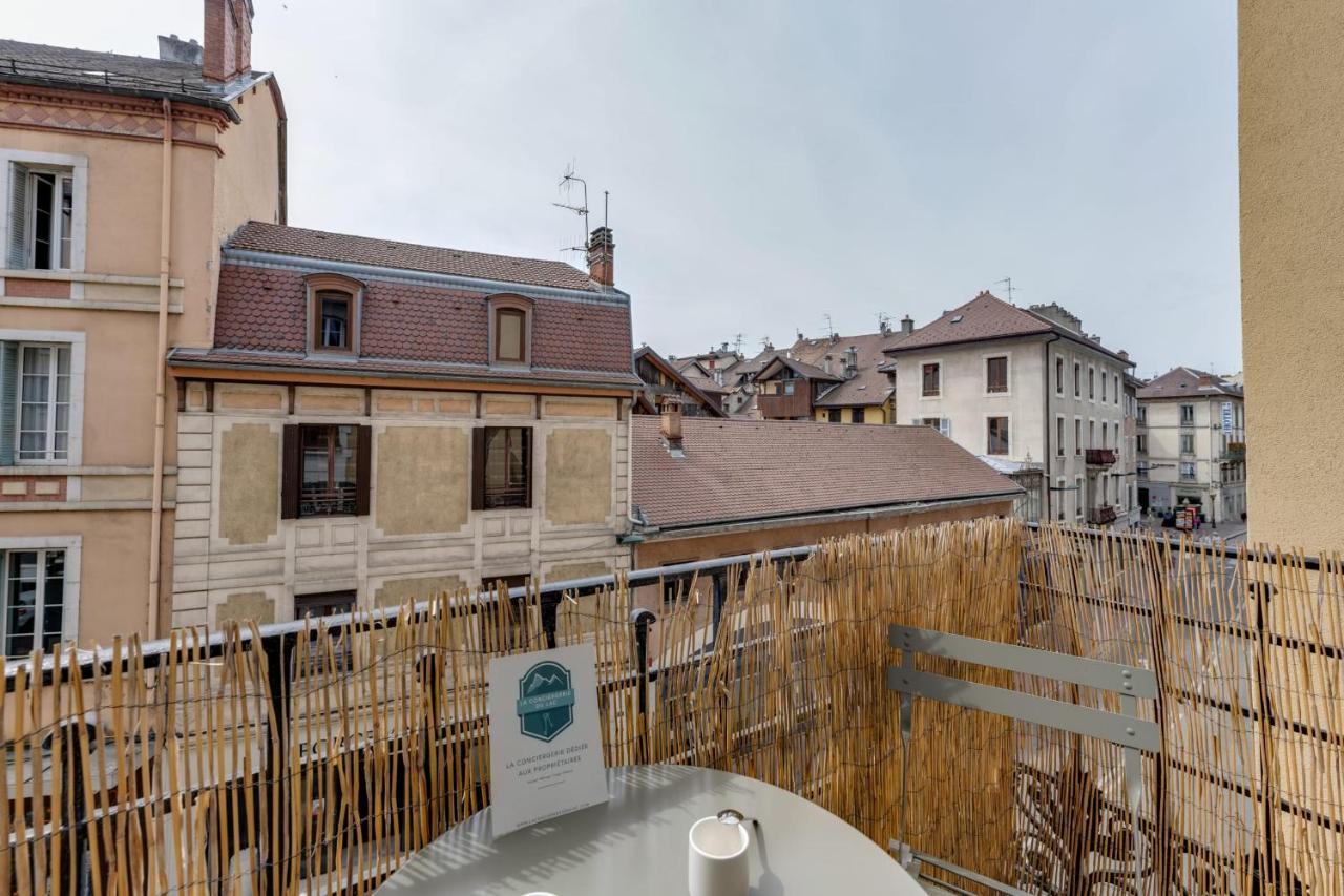 Le Mont Blanc - Charming T1 Ideal For 2 People With Balcony Анси Екстериор снимка