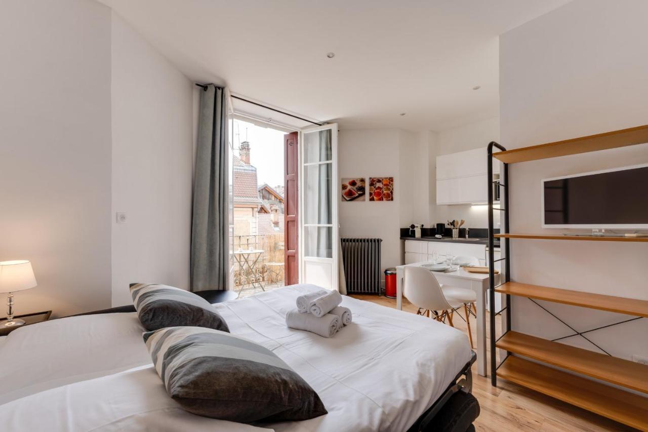 Le Mont Blanc - Charming T1 Ideal For 2 People With Balcony Анси Екстериор снимка